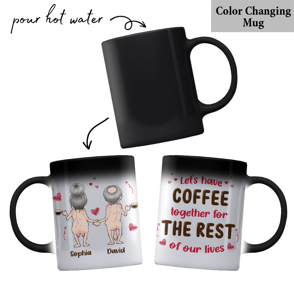 Prenons un café ensemble - Mug personnalisé pour couple