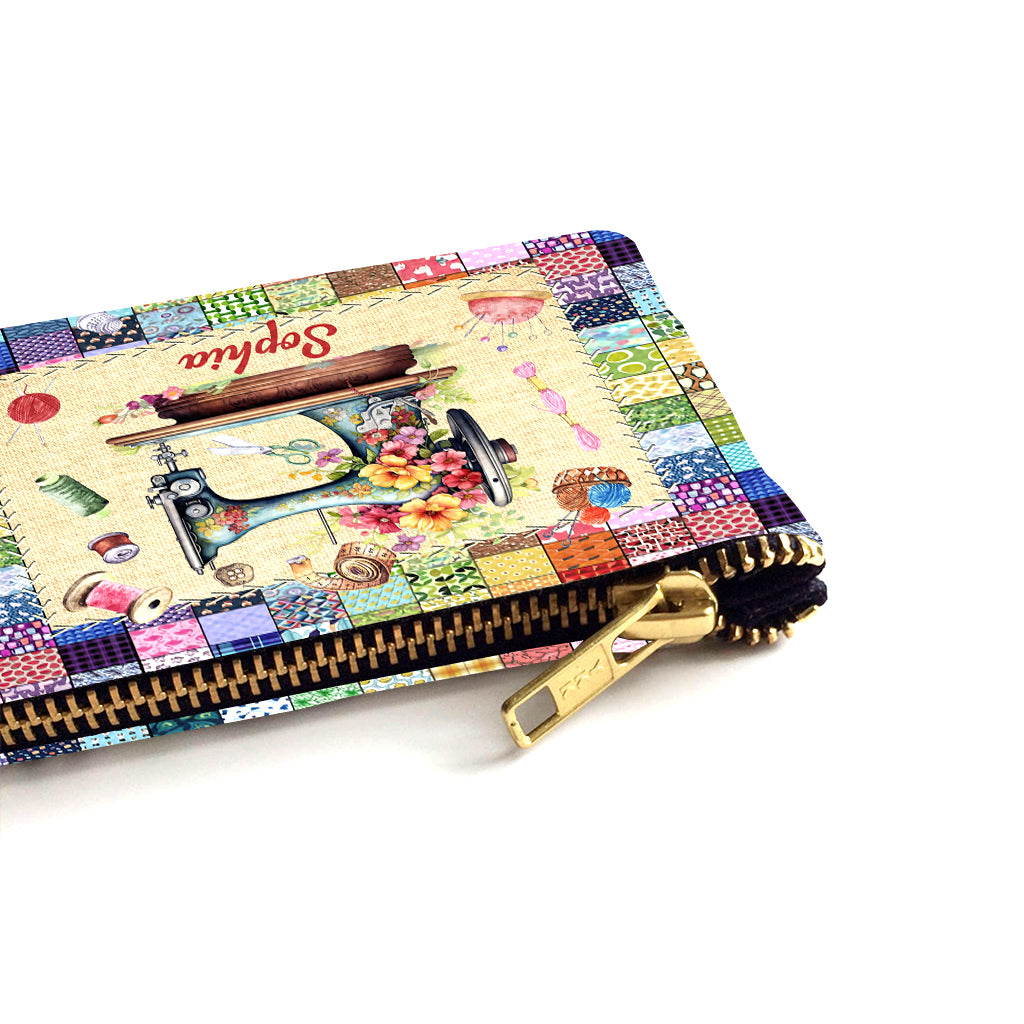 Je couds mais - Pochette à couture personnalisée