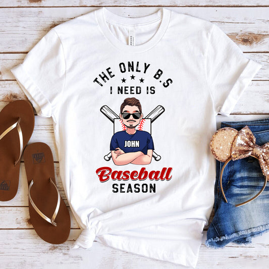 Le seul BS dont j'ai besoin - T-shirt et sweat à capuche de baseball personnalisés
