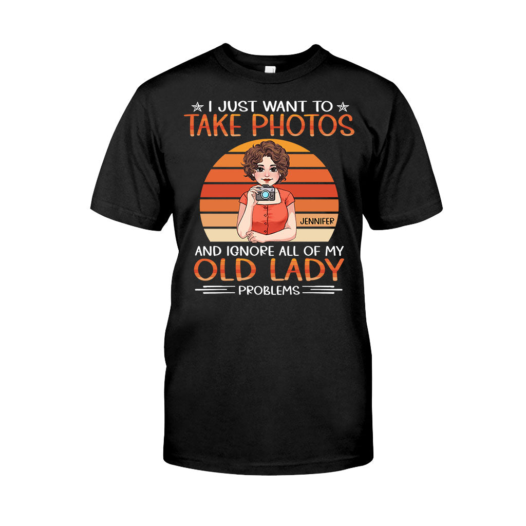 I Just Want To Take Photo - Personalized Photography T-shirt and Hoodie