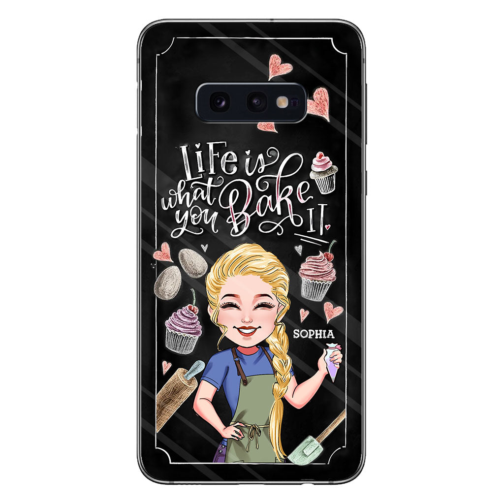 Life Is What You Bake It - Personalized Baking Phone Case