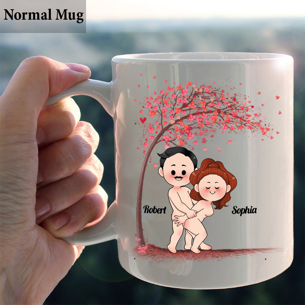 Je t'aimais alors - Mug personnalisé pour couple