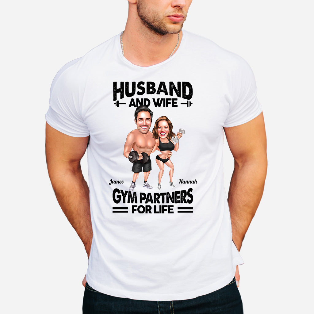 La Belle et la Bête - T-shirt et sweat à capuche de fitness personnalisés