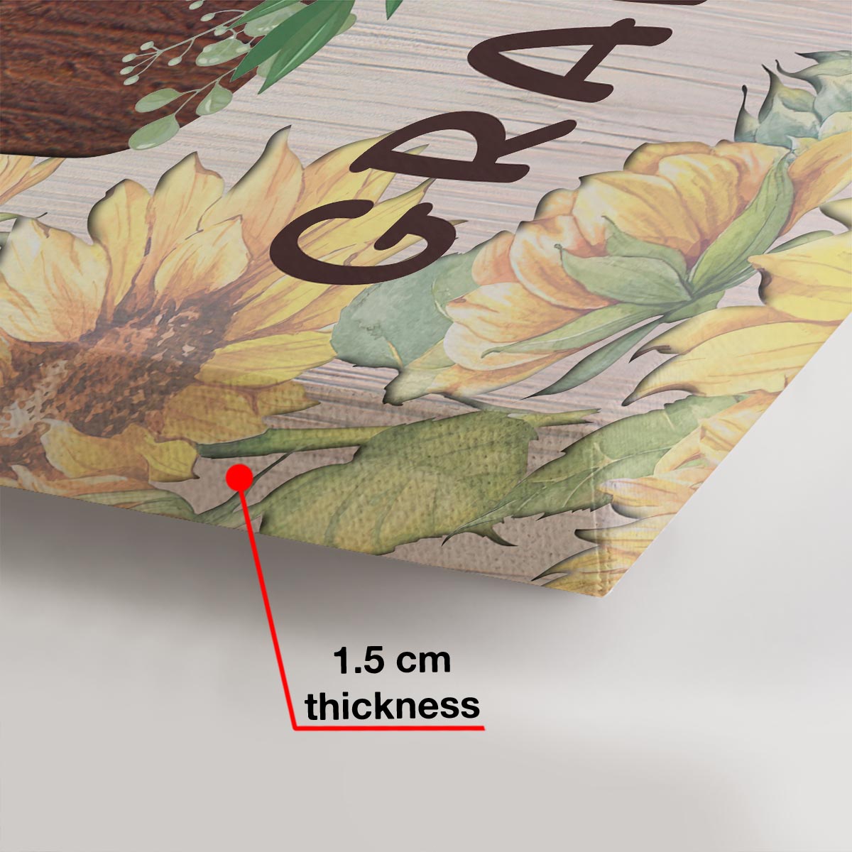Tu es la plus gentille - Cadeau pour maman, grand-mère, fille, petite-fille, sœur, tante - Toile et affiche personnalisées