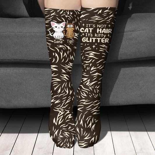 It's Not Cat Hair - Personalized Cat Socks