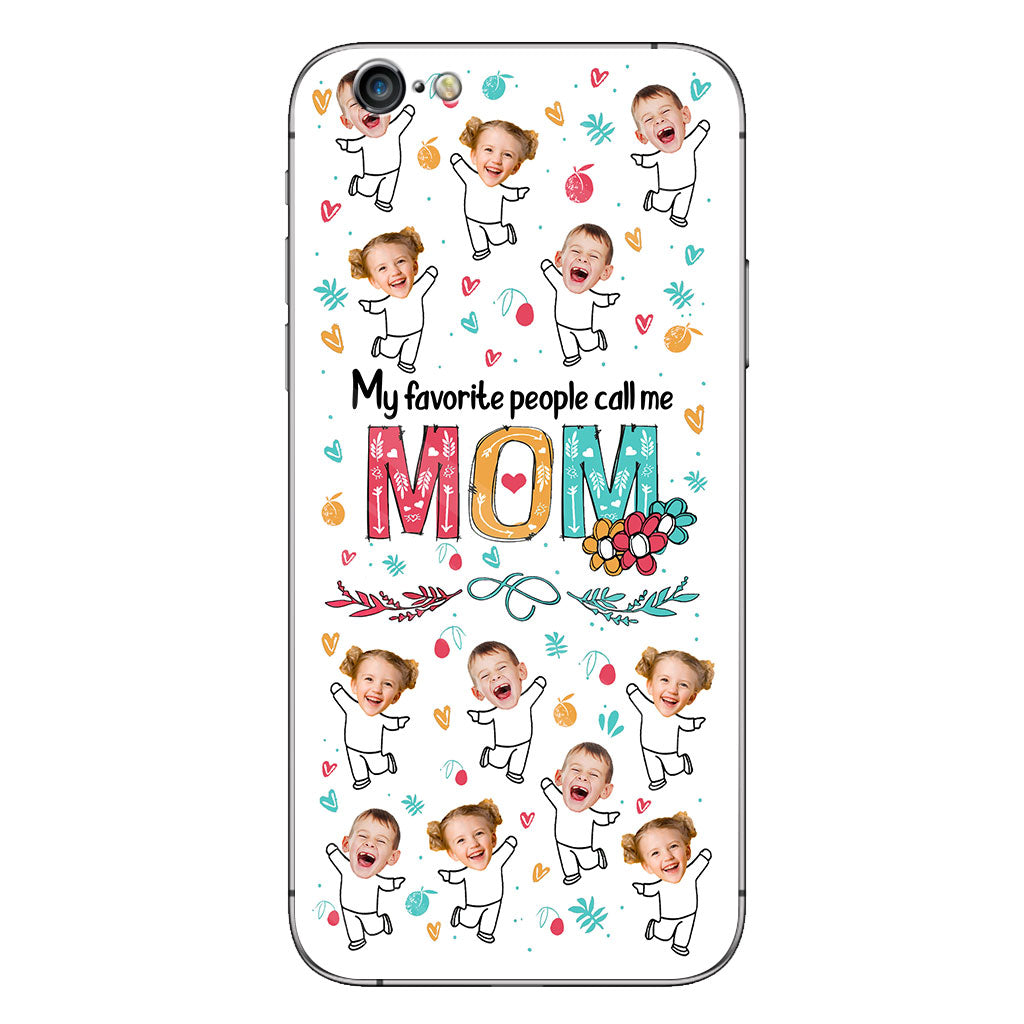 Mes personnes préférées m'appellent Nana - Cadeau pour grand-mère, maman - Coque de téléphone personnalisée