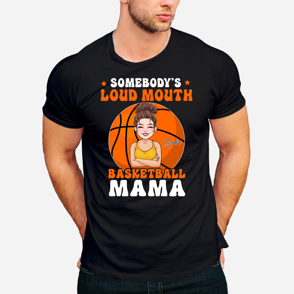 Maman basketteuse à la langue bien pendue - T-shirt et sweat à capuche de basketteur personnalisés