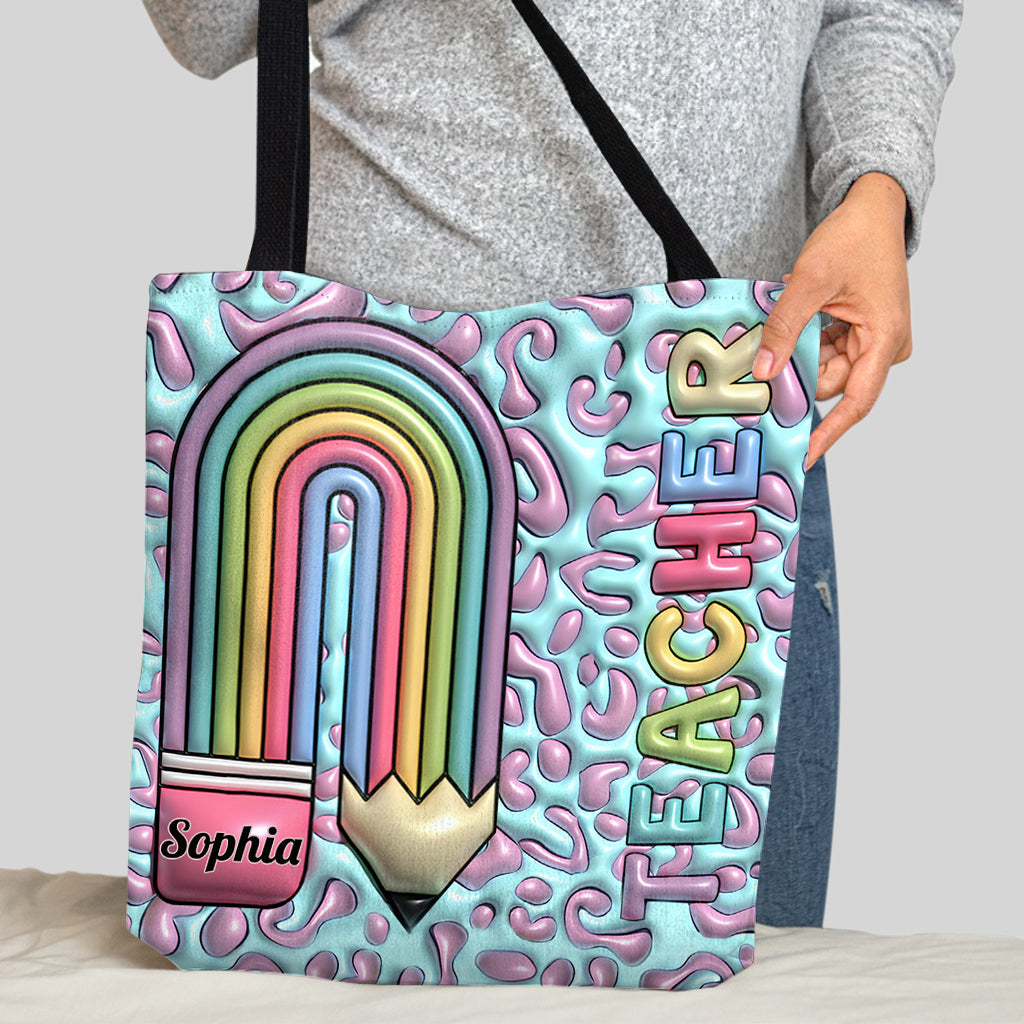 Vie d'enseignant - Sac fourre-tout personnalisé pour enseignants