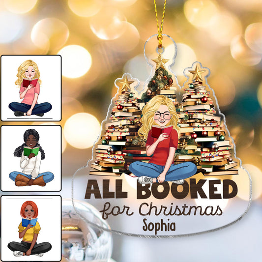 Tout est réservé pour Noël - Livre personnalisé - Ornement transparent