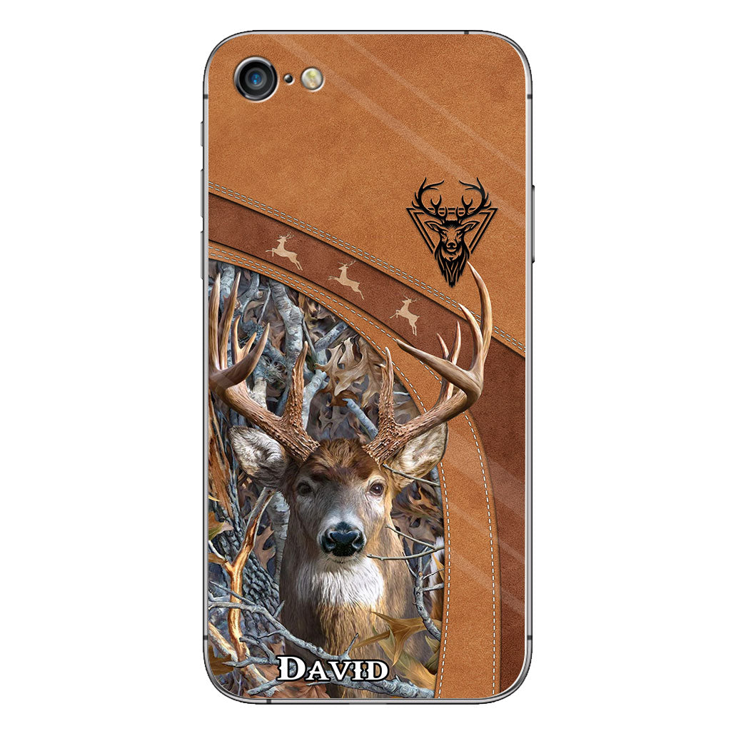 La vie est plus belle dans les bois - Coque de téléphone personnalisée pour la chasse