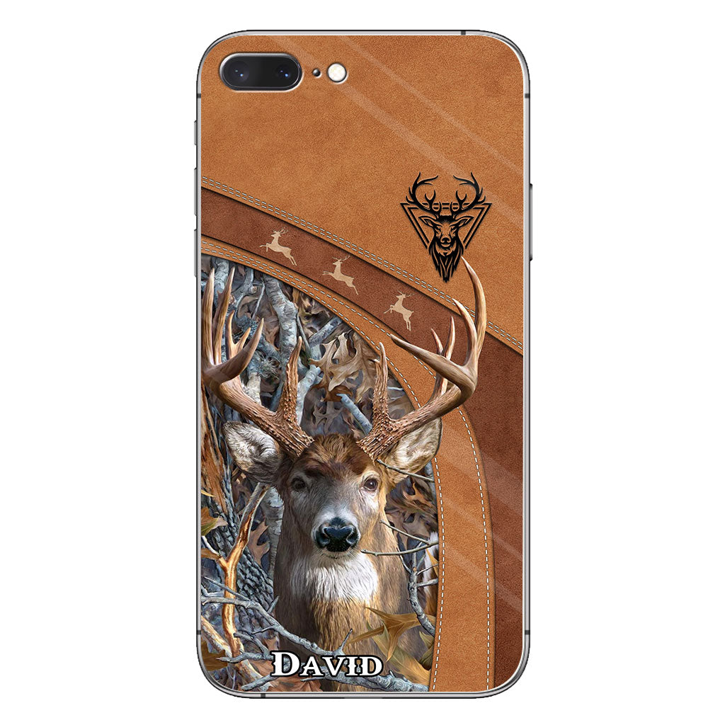 La vie est plus belle dans les bois - Coque de téléphone personnalisée pour la chasse