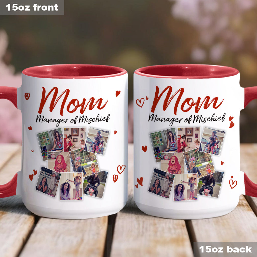Mug personnalisé « Maman, la reine des bêtises »