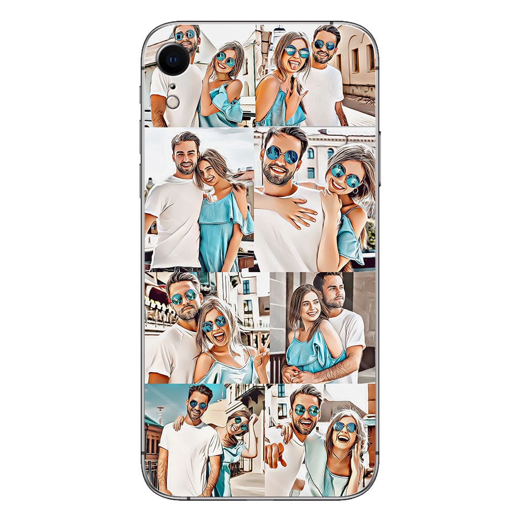 Cartoonize Photos Collage - gift for boyfriend, girlfriend, husband, wife - Personalized Phone Case