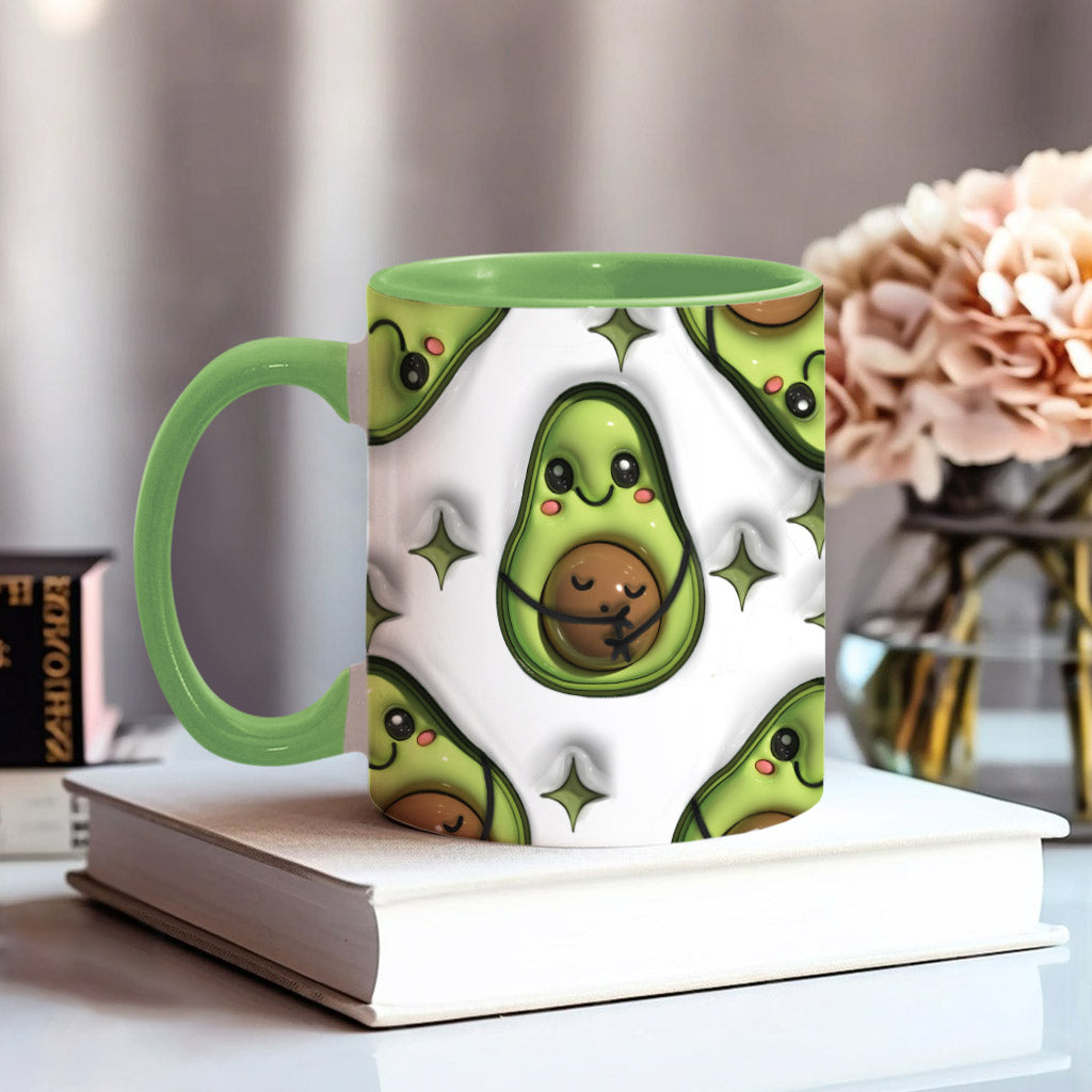 Mamacado - Personalized Pregnancy Accent Mug