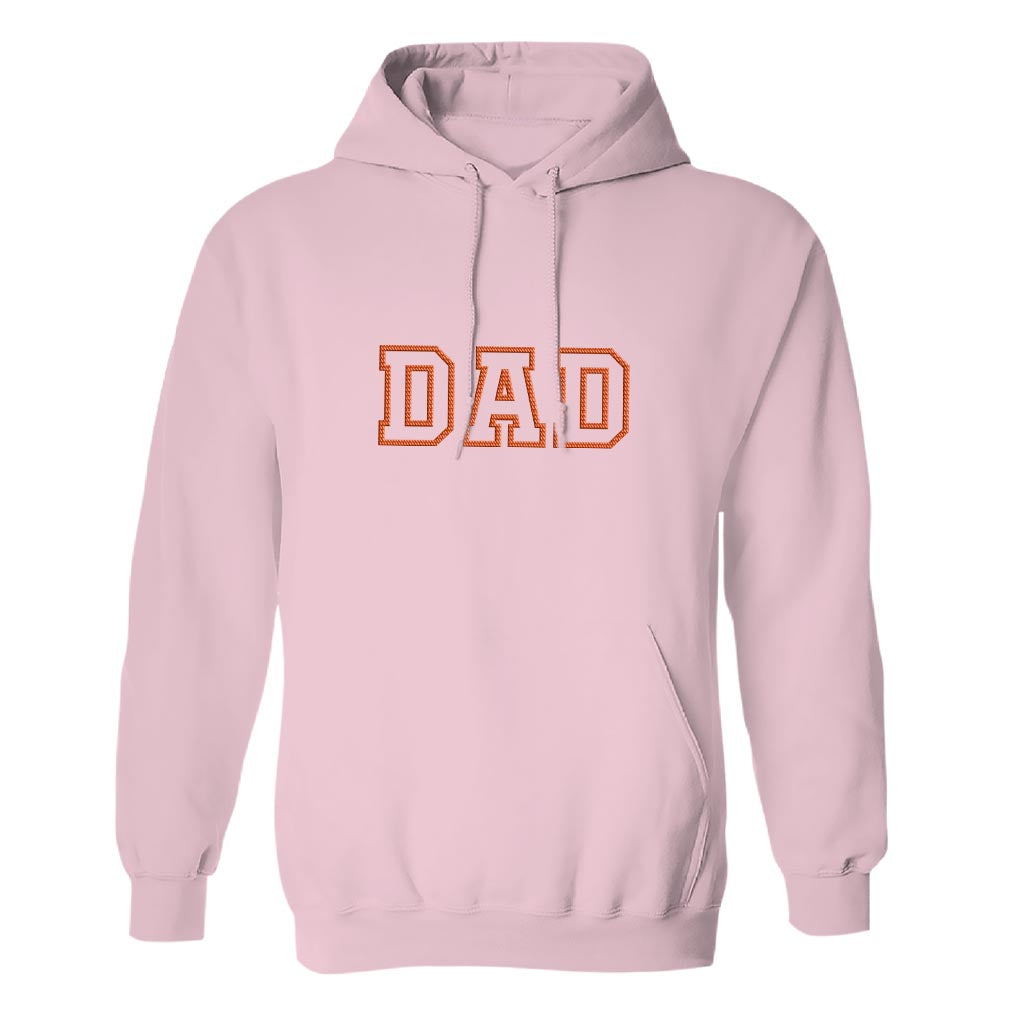 Sweat à capuche brodé personnalisé avec nom - Nom personnalisé pour papa