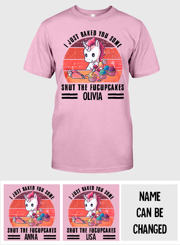 Je viens de te préparer des gâteaux - T-shirt et sweat à capuche personnalisés sur le thème de la pâtisserie