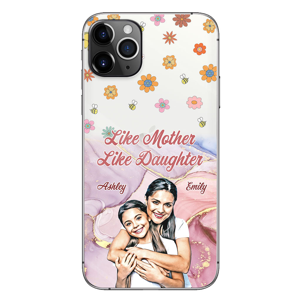 Best Mama Ever - Personalized Mother Clear Phone Case