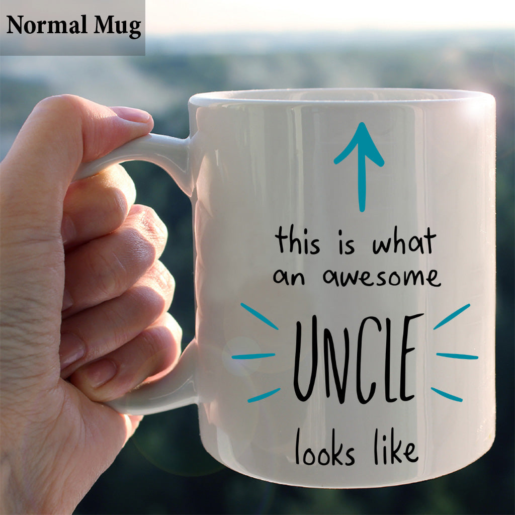 Voici à quoi ressemble un oncle génial - Mug Oncle
