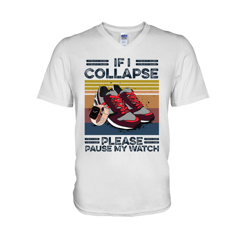 If I Collapse Pause My Watch Running T-shirt and Hoodie