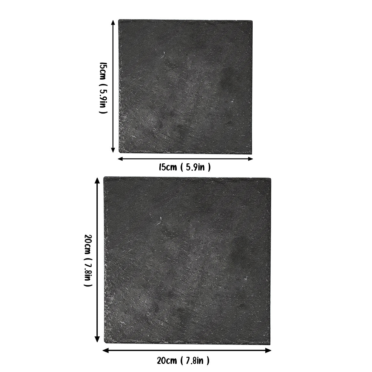 Ceux qu'on aime ne nous quittent jamais - Pierre carrée personnalisée pour chien