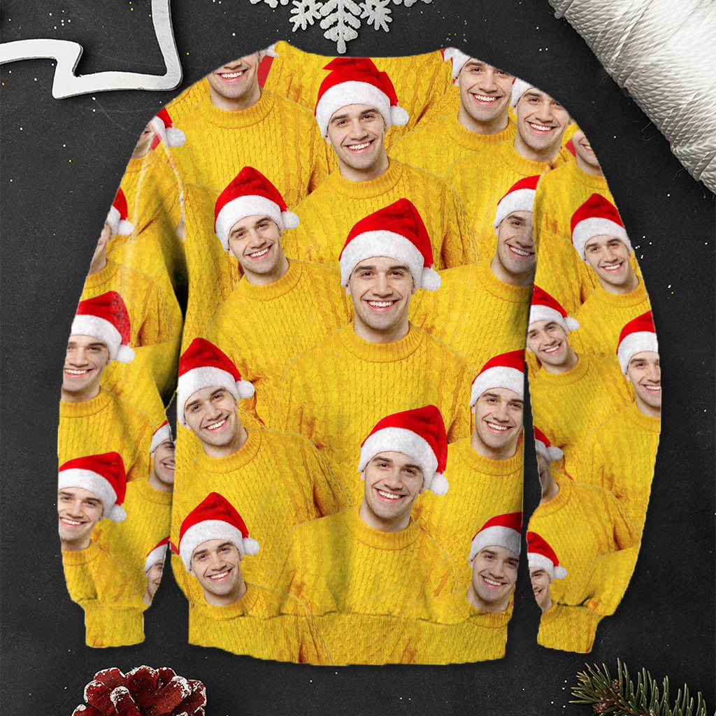 Merry Christmas - Personalized Christmas Ugly Sweater