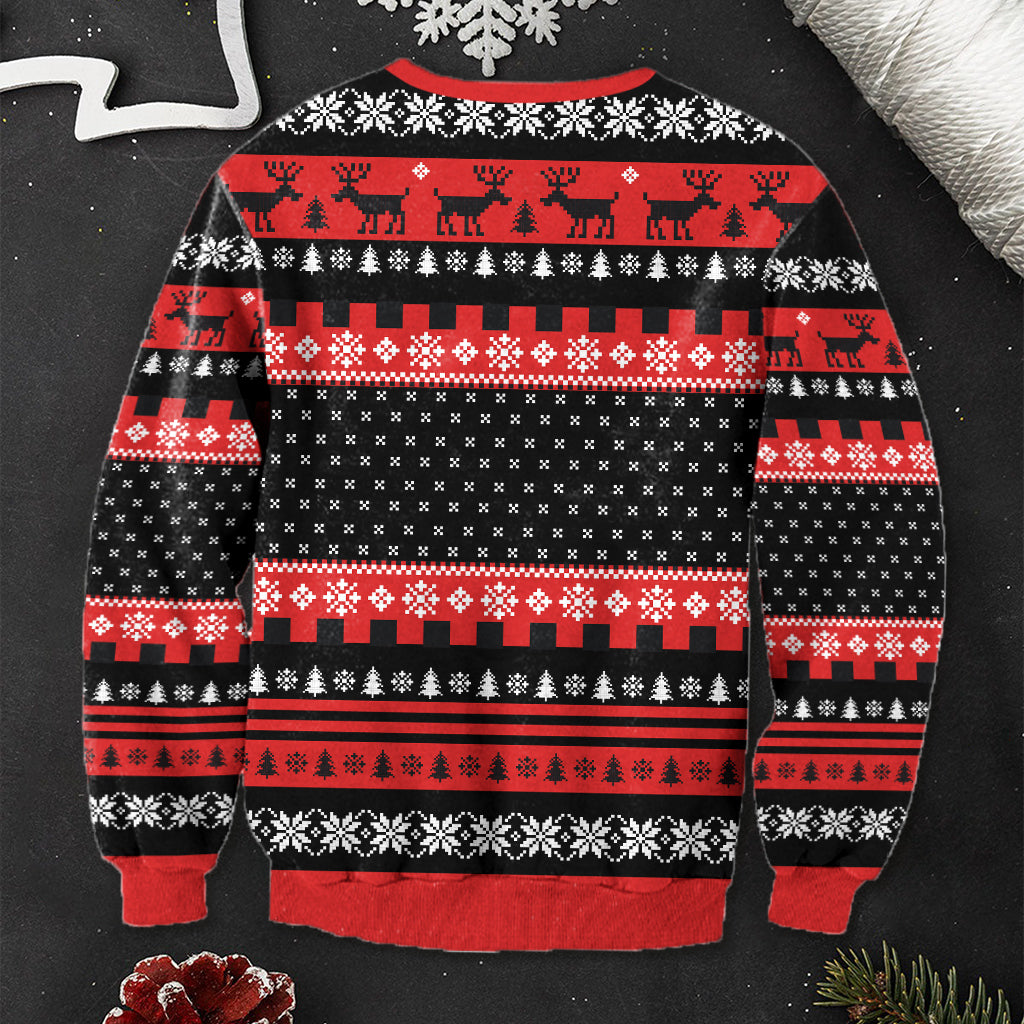 Notre famille - Pull moche personnalisé pour toute la famille