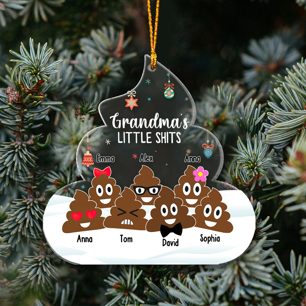 Little Cuties - Personalized Grandma Ornament