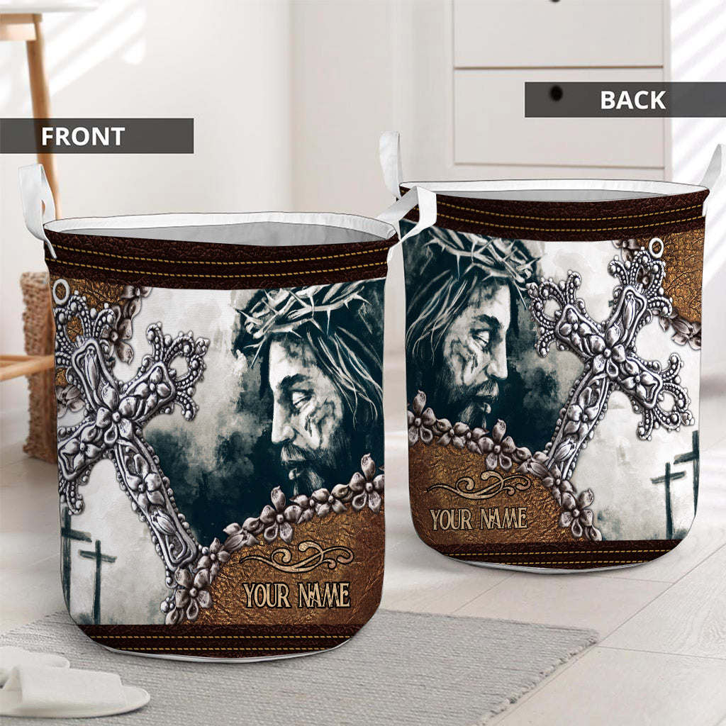 Ayez foi - Panier de rangement chrétien personnalisé