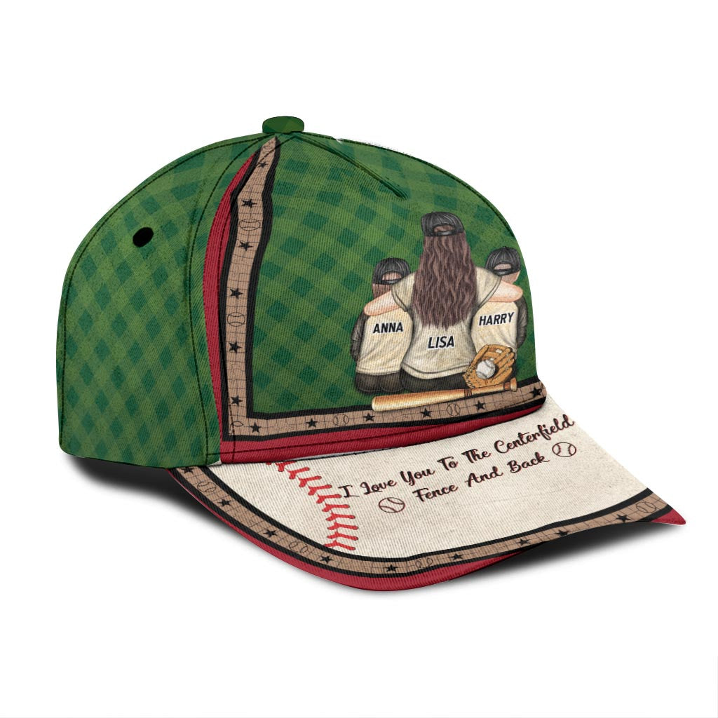 My Heart Is On That Field - Personalized Baseball Classic Cap
