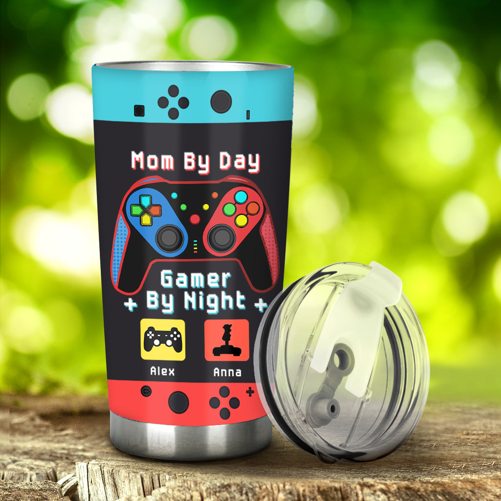 Gamer Dad Like A Regular Dad But Way Cooler - Video Game gift for dad, Gamer - Personalized Tumbler