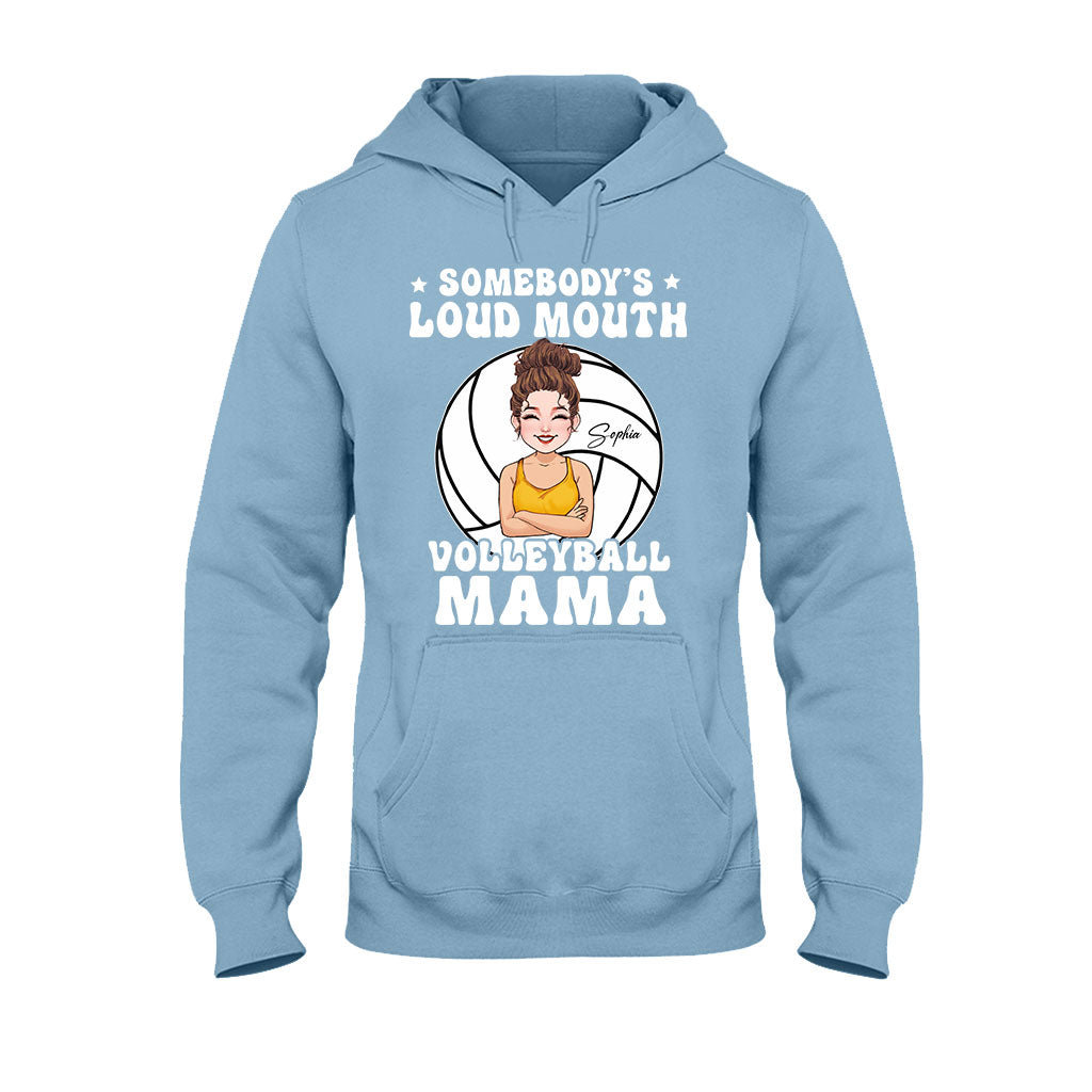 Maman Volleyballeuse à la Grande Gueule - T-shirt et sweat à capuche de volley-ball personnalisés