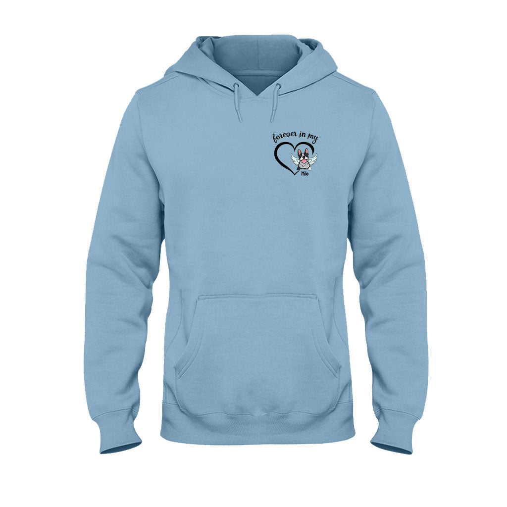 À jamais dans mon cœur - T-shirt et sweat à capuche personnalisés pour chien