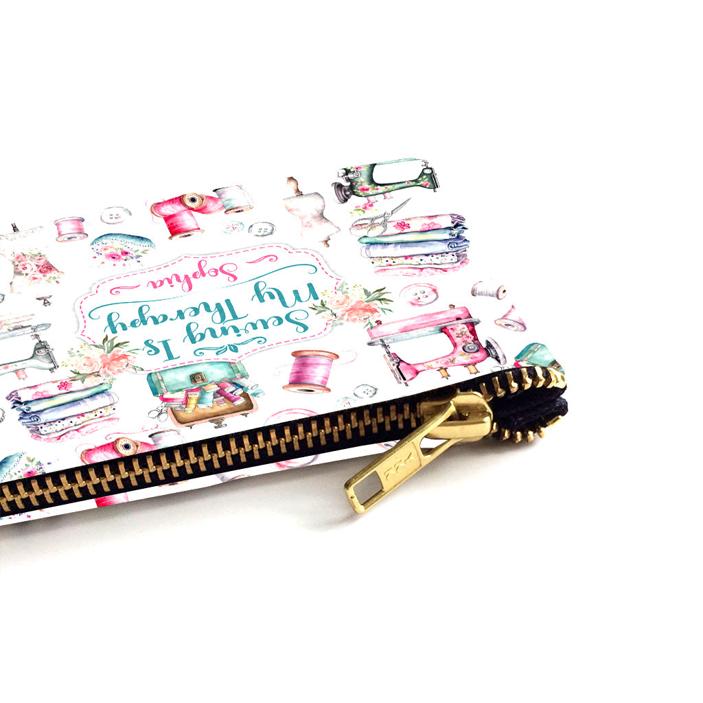 Sewing Colorful Pattern - Personalized Sewing Pouch
