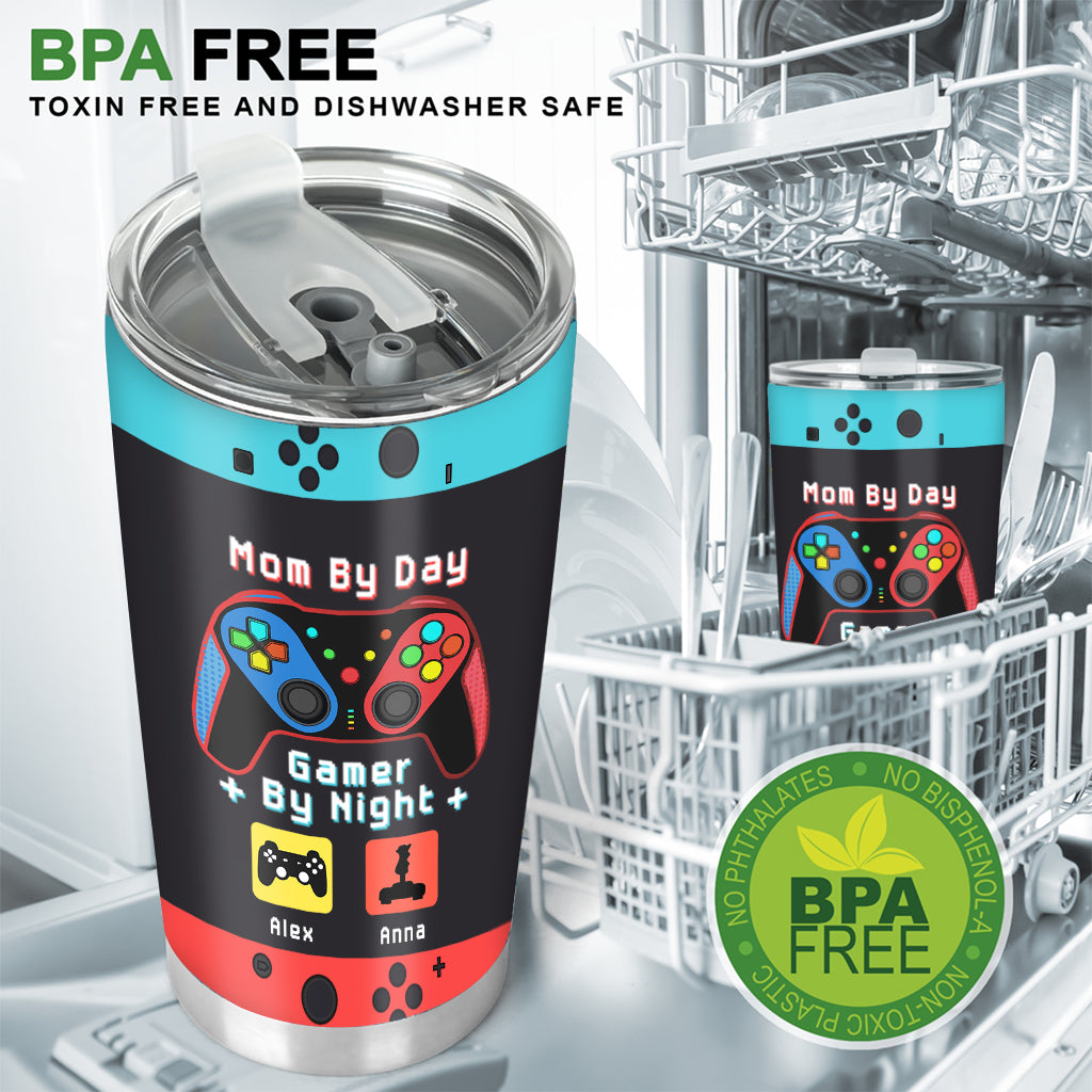 Gamer Dad Like A Regular Dad But Way Cooler - Video Game gift for dad, Gamer - Personalized Tumbler