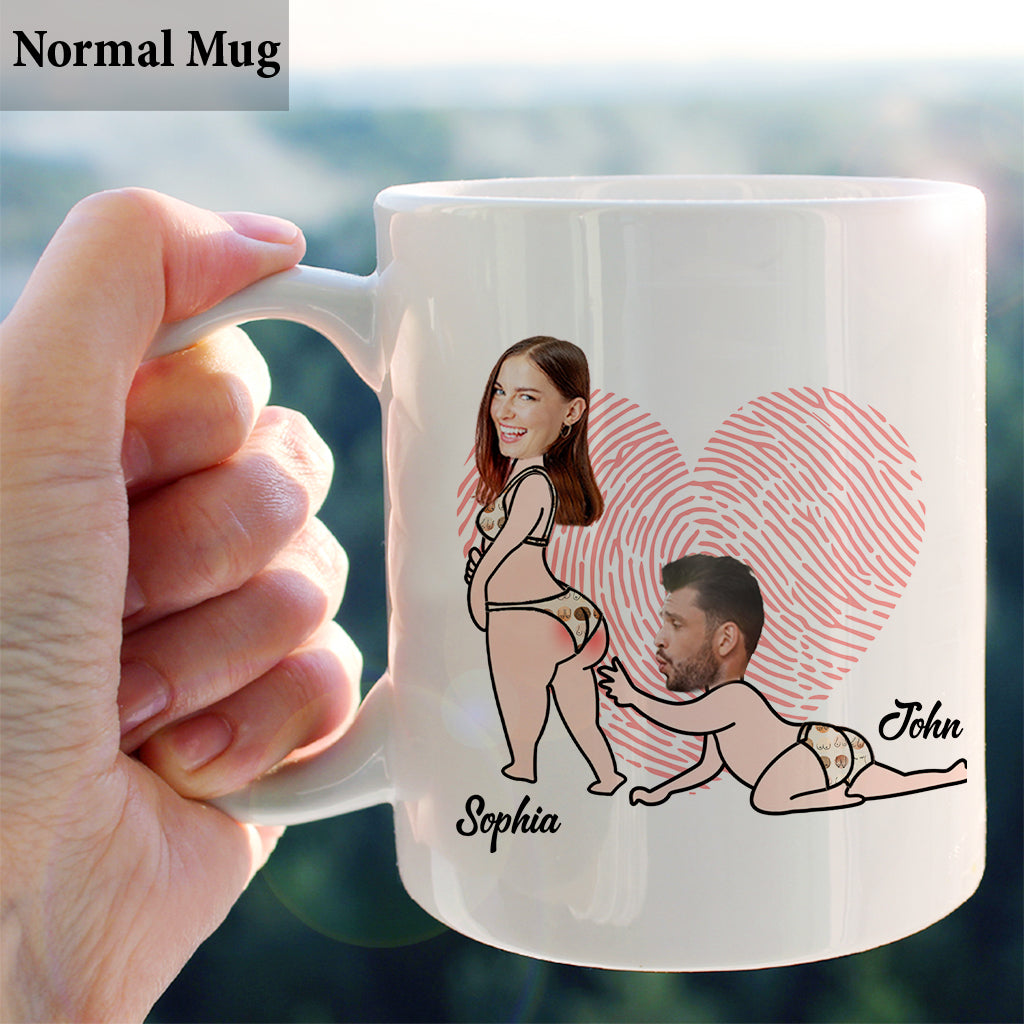 Tu as mon cœur - Mug personnalisé pour couple