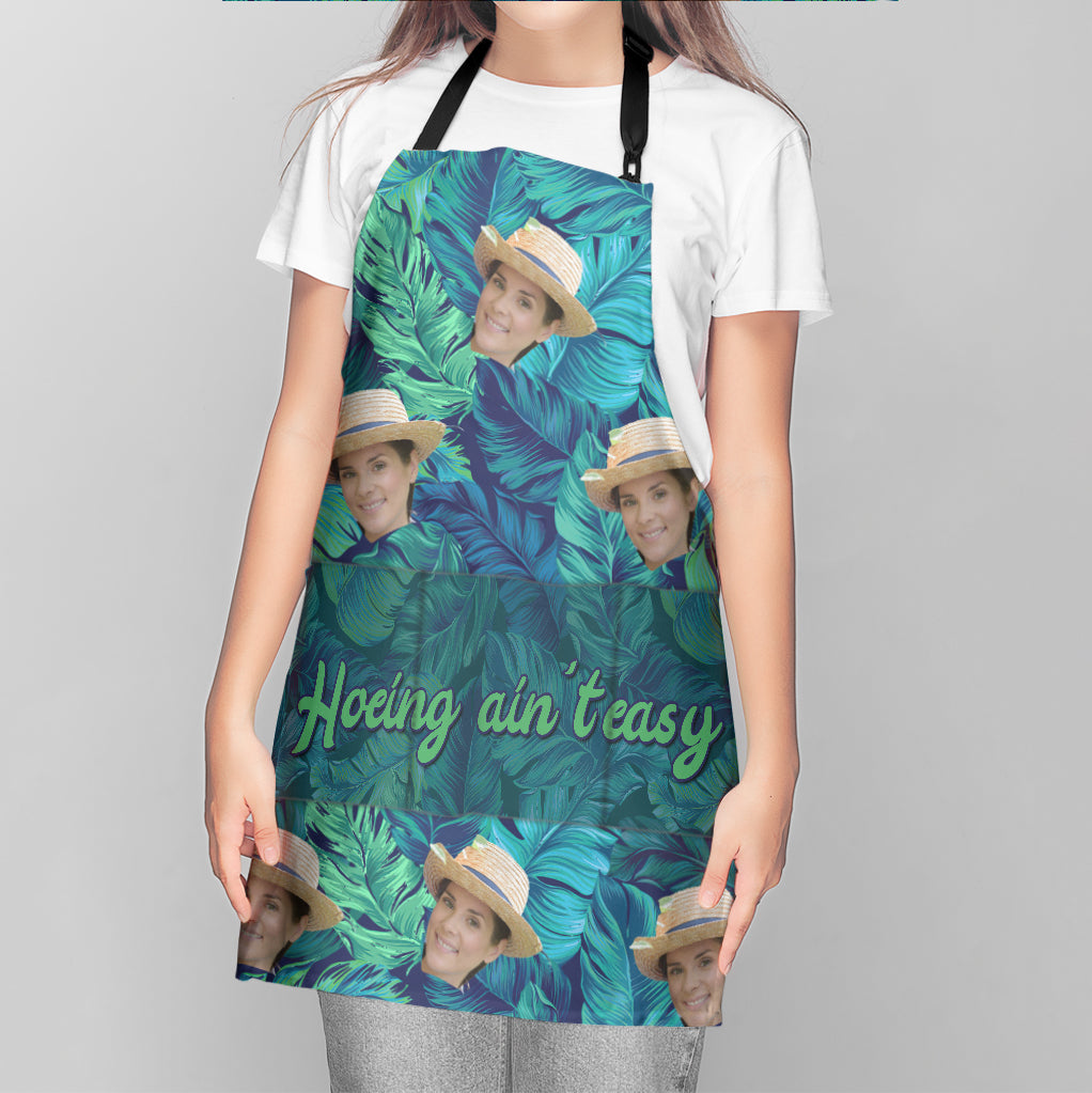 Et au jardin ! - Cadeau de jardinage pour maman, papa, grand-mère, lui, elle, épouse, mari, petite amie, petit ami - Tablier personnalisé