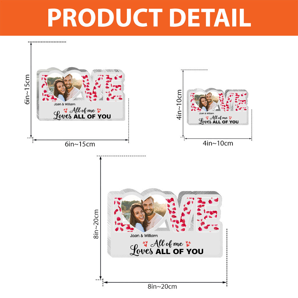 « This Is Us » - Cadeau pour couple (mari, femme, petite amie, petit ami) - Plaque acrylique personnalisée.