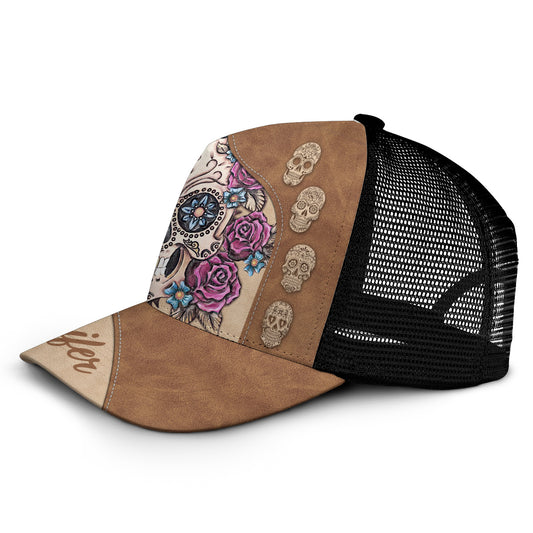 Casquette trucker personnalisée Love Skulls