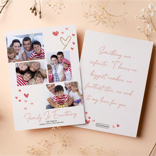 Forever Love - Personalized Greeting Card