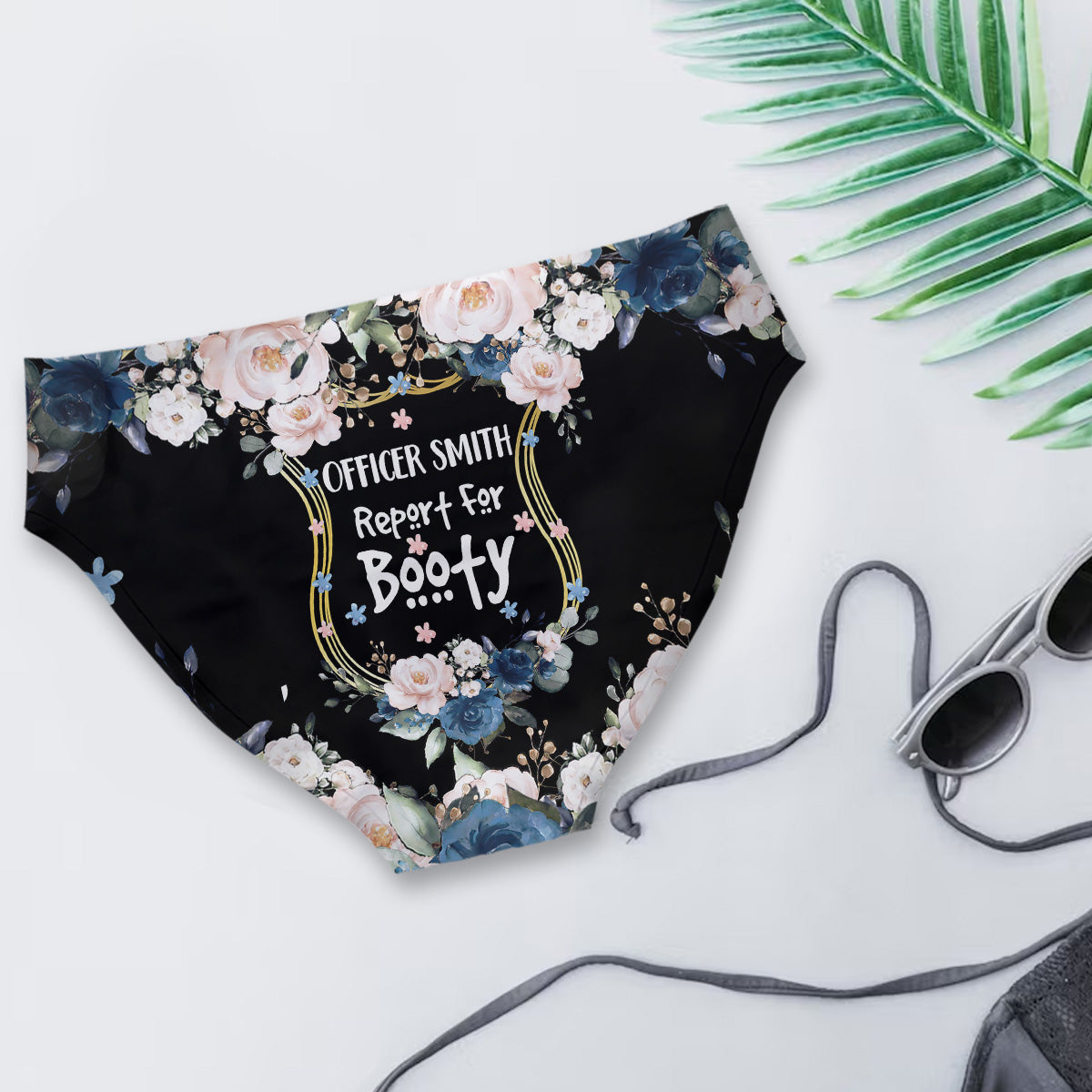 Rapport d'agent pour butin - Briefs personnalisés pour femmes policières