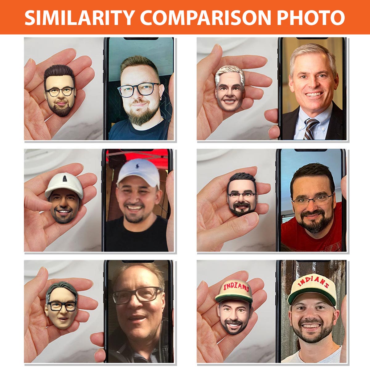 Certains garçons naissent avec le baseball dans le sang - Figurine à tête branlante de baseball personnalisée