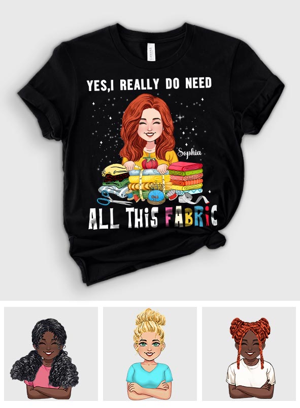 All This Fabric - T-shirt et sweat à capuche personnalisés à coudre