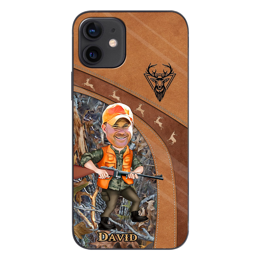 Coque de téléphone personnalisée sur le thème de la chasse avec photo humoristique intégrée - Coque de téléphone humoristique sur le thème de la chasse