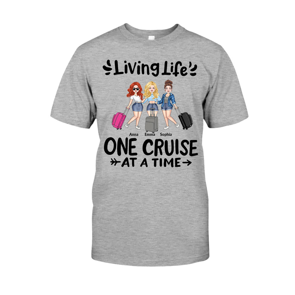 Équipe Croisière - Cadeau croisière pour amie, maman, sœur, fille - T-shirt et sweat à capuche personnalisés