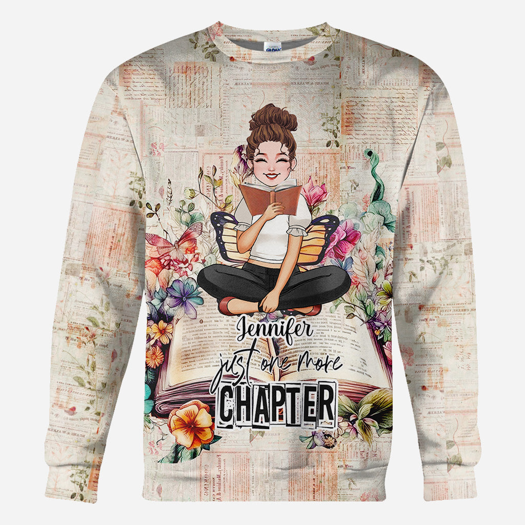 Juste un chapitre de plus - T-shirt personnalisé « Juste un chapitre de plus »