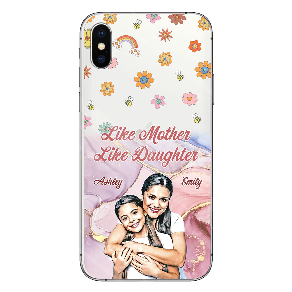 Best Mama Ever - Personalized Mother Clear Phone Case