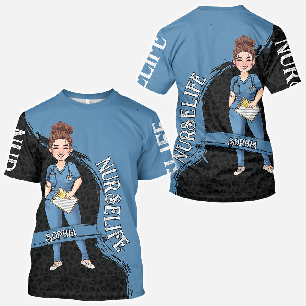 The Nurse Life - Nurse gift for mom, her, wife, girlfriend, friend - Personalized All Over Shirt