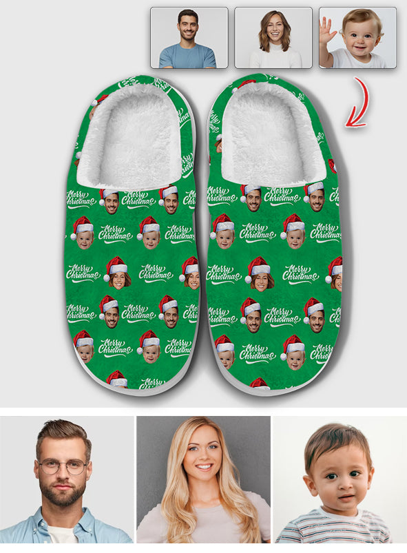 Pantoufles photo personnalisées - cadeau idéal pour les amoureux des chats et des chiens - Pantoufles personnalisées