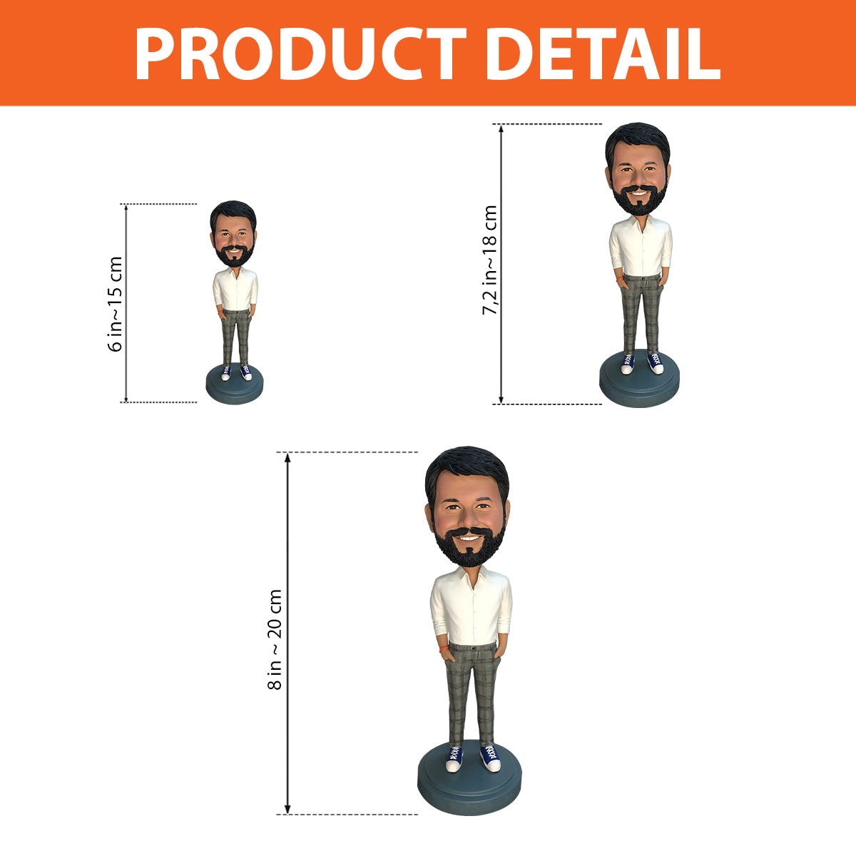 Best Uncle/Dad/Grandpa Ever - gift for uncle - Personalized Bobblehead