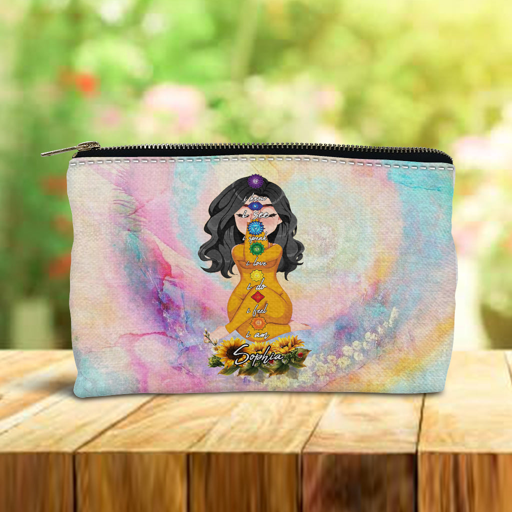 Lâchez prise - Pochette de yoga personnalisée